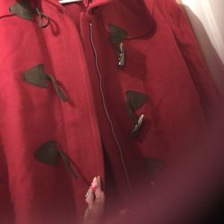 Red Women’s Winter Jacket 