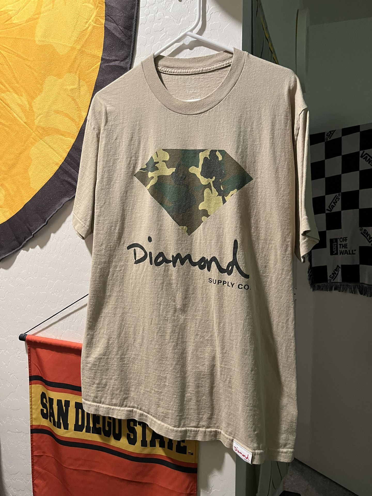 Camo Diamond Supply Co shirt