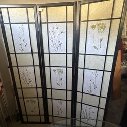 Trifold / 3 Panel Room Divider