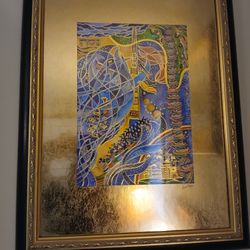 Raphael Abecassis Limited Edition Gold Embossed Lithographs Signed And Numbered Lot Of 3
