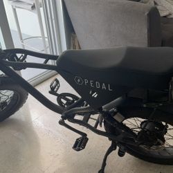 E Bike: Pedal - Rwd BIG Tires