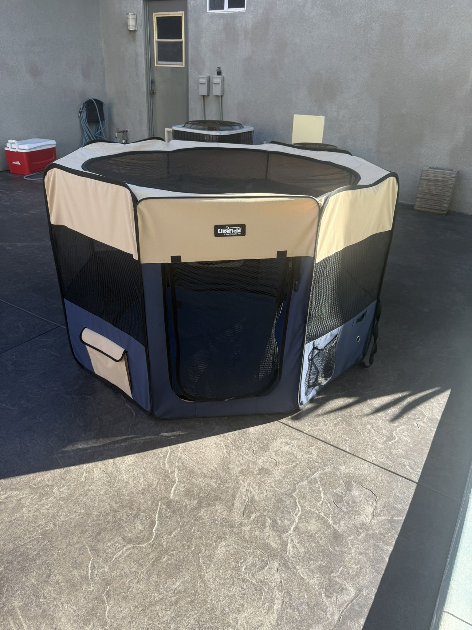 Collapsible XL Dog Playpen - Like New 