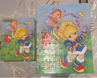 Vintage 80s Rainbow Brite Puzzle