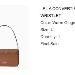 Kate Spade Leila Wristlet 