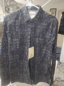 Men's Ariat Button Down (Modern Slim) Size M (Brand New)