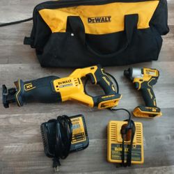Dewalt Tools And Chargers.