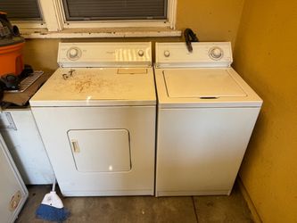 Whirlpool washer and dryer set washing machine drying machine