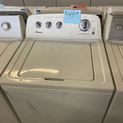 Amana Washing Machine Washer  White  . Warehouse pricing.   Warranty  . Delivery Available . 2522 Market st. 33901