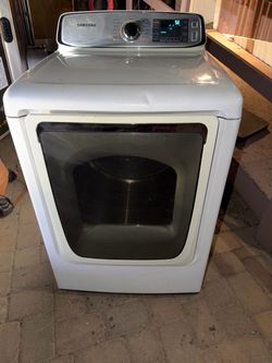 Samsung Dryer Electric 7.4 Cu.Capacity White