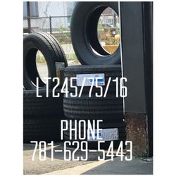 LT245/75/16 new tires For Sale $480 All Four free mounting and Balancing