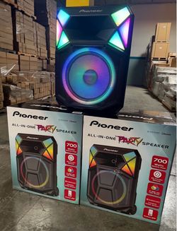 Pioneer PSX615 700W 15” Bluetooth RGB Party Speaker w/ Mic & Stand