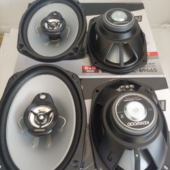KENWOOD 2 PAIRS 6×9 3 WAY 400 WATTS CAR SPEAKER