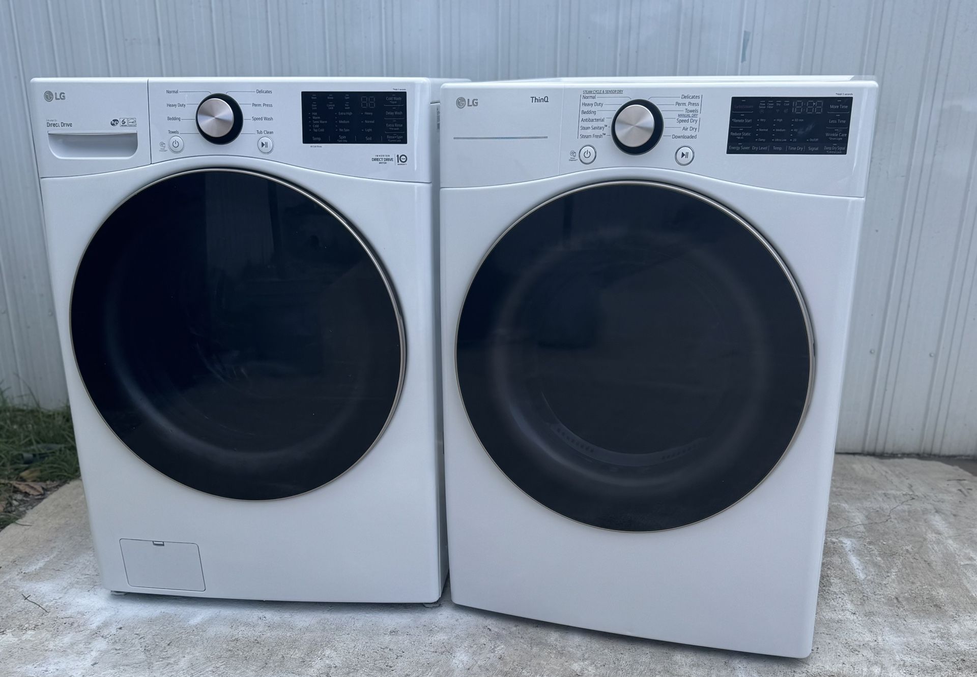 Lavadora Y Se Secadora LG ThinQ 2024