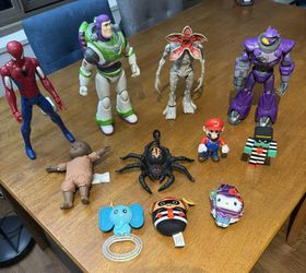 Set Of actions Figures, Nice Cars And More