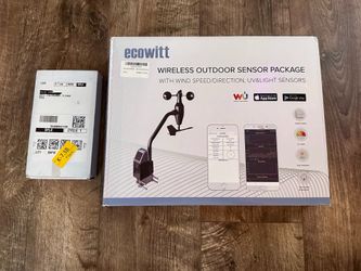 Weather Station w/ Base Station  Ecowitt WS68 Ecowitt HP2560