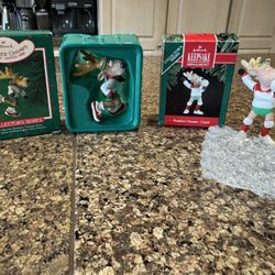 2 Vintage Hallmark Keepsake Ornaments