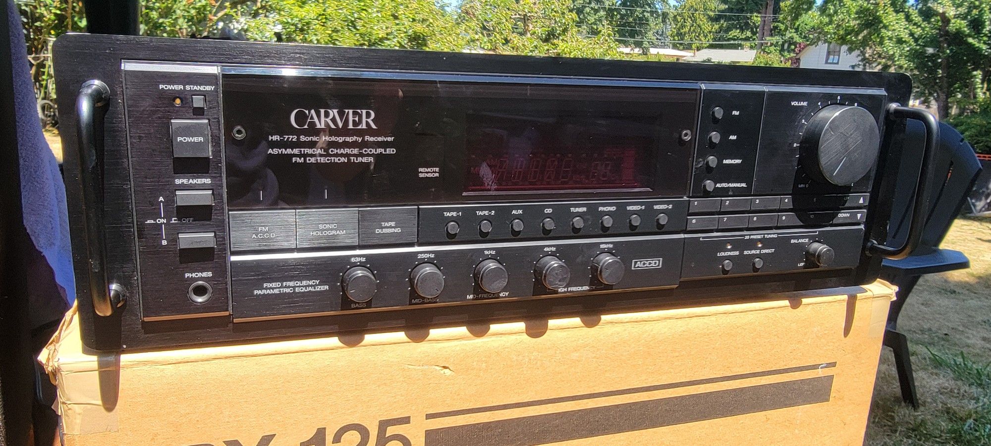 Carver Hr 772 Sonic Holigraphy Receiver. Pick Up Only