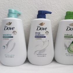 Dove body wash
