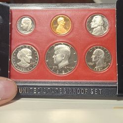 1981 US Coin Proof Set Type 2