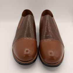 STACY ADAMS Madison Mens Slip US Tan Size 13