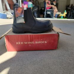 Size 10 Men Red Wing Work Boots Steel Toe