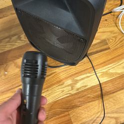 Speakers With a Mic