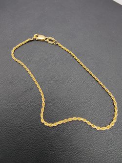 Gold Rope Bracelet 