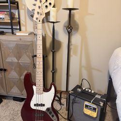 New Squier Bass And Amp With Tags