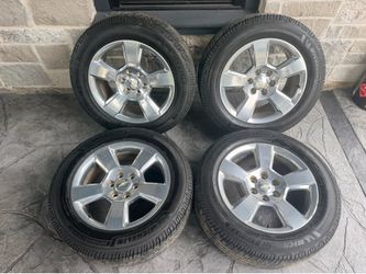 20’ Silverado Tahoe Yukon Sierra Denali Suburban LTZ Wheels Tires 6 Lug