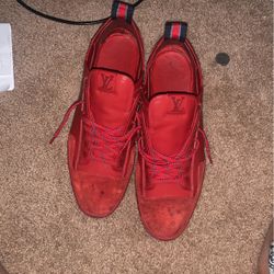 Red Louis Vuitton Low $300 OBO 
