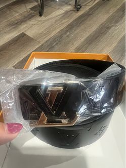 Belt black leather men’s