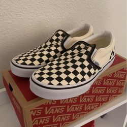 Vans Checkerboard Boys Size 2