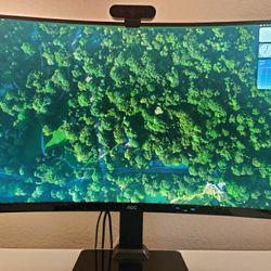 4K Curved UHD AOC Monitor CU32V3