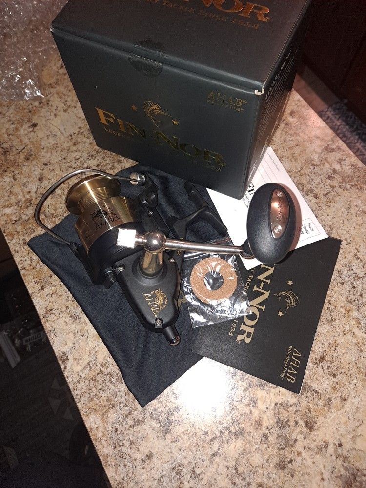 Fin-nor AHAB 16 Spinning Reel V.2 BRAND NEW IN BOX