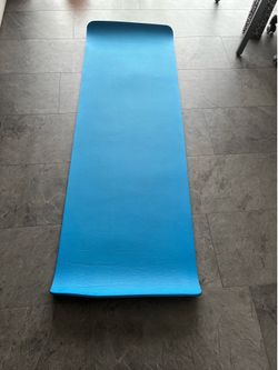A yoga mat