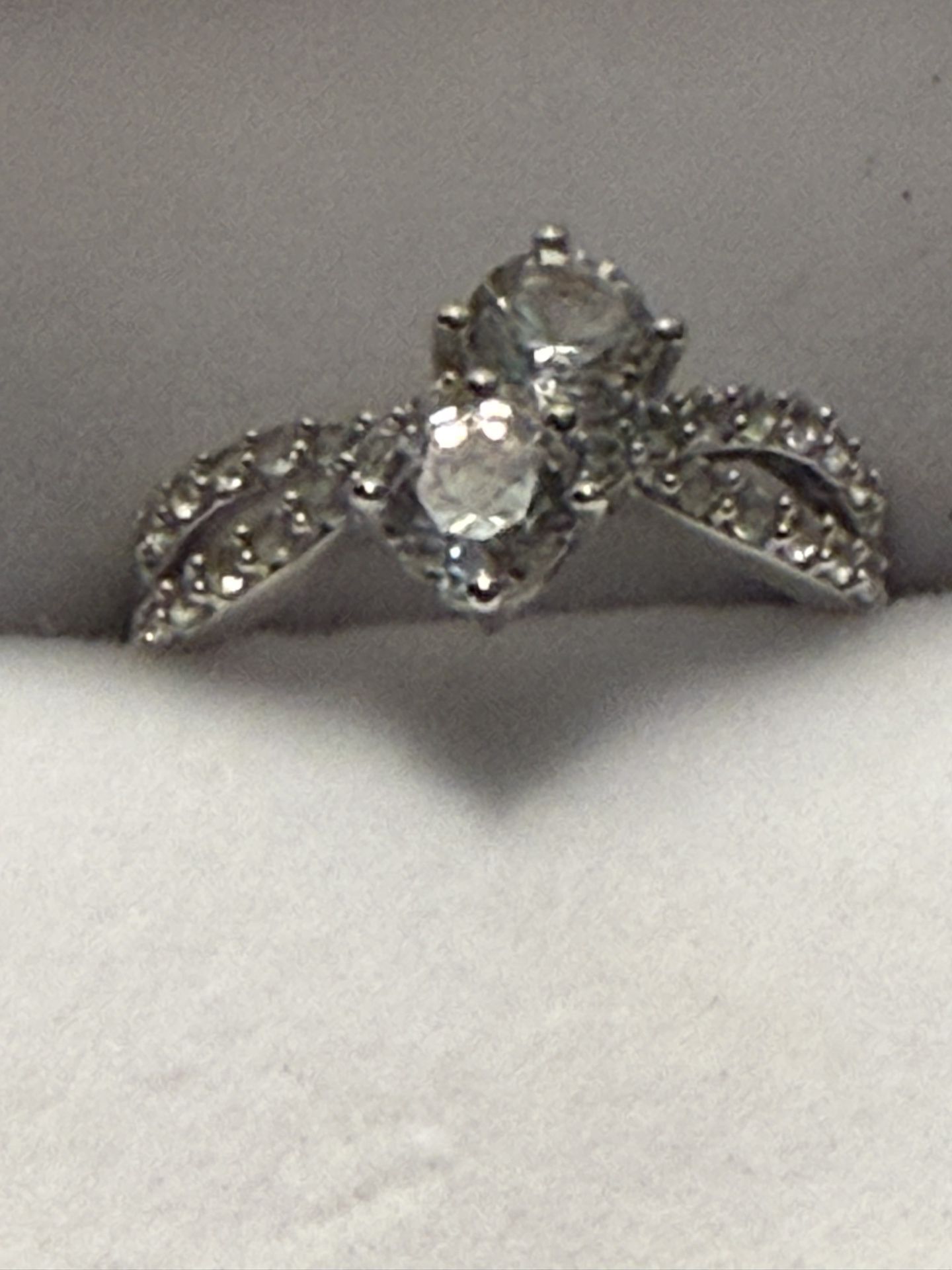 White Sapphire Ring