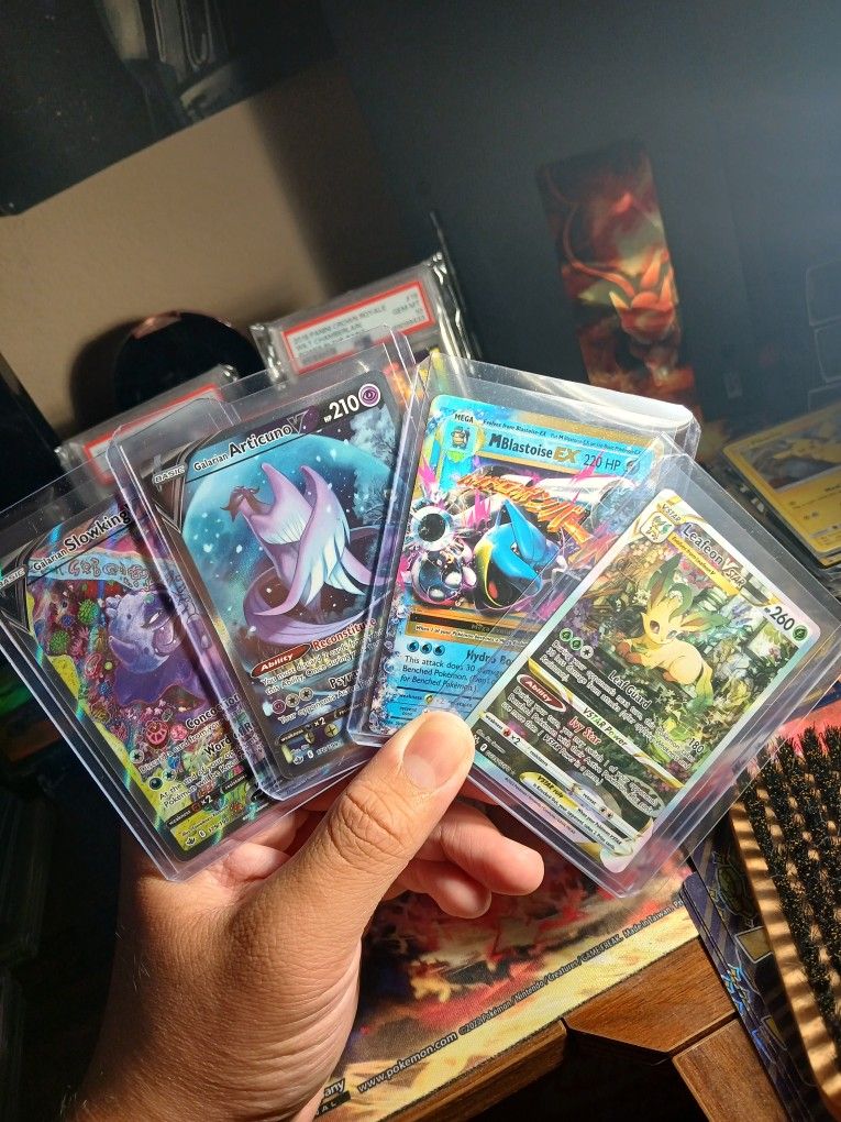 Pokemon Card Alt Arts and Megas - Prices in Description