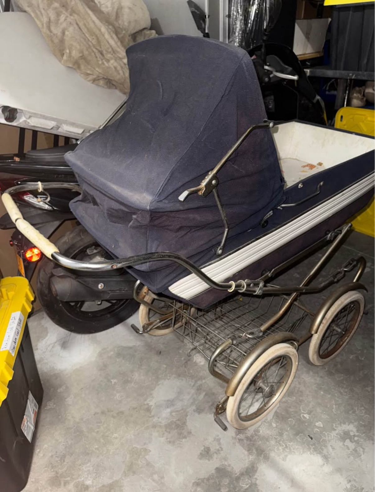 Vintage 1970s Perego Baby Pram