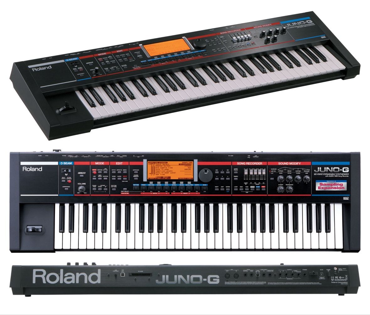 LIKE NEW Roland Juno-G Synthesizer Workstation Keyboard