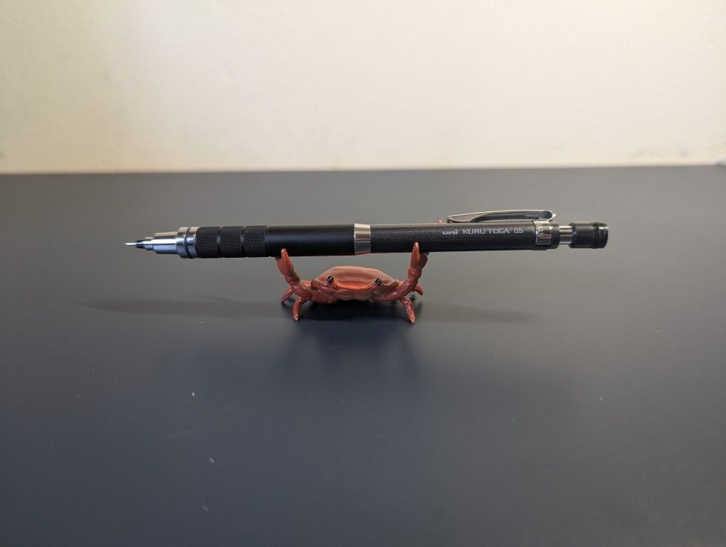 Uni Kuru Toga Roulette Model Mechanical Pencil 0.5mm Black Body