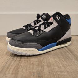 JORDAN RETRO 3 RARE AIR GS...SZ 7Y / 8.5 WOMANS...BRAND NEW