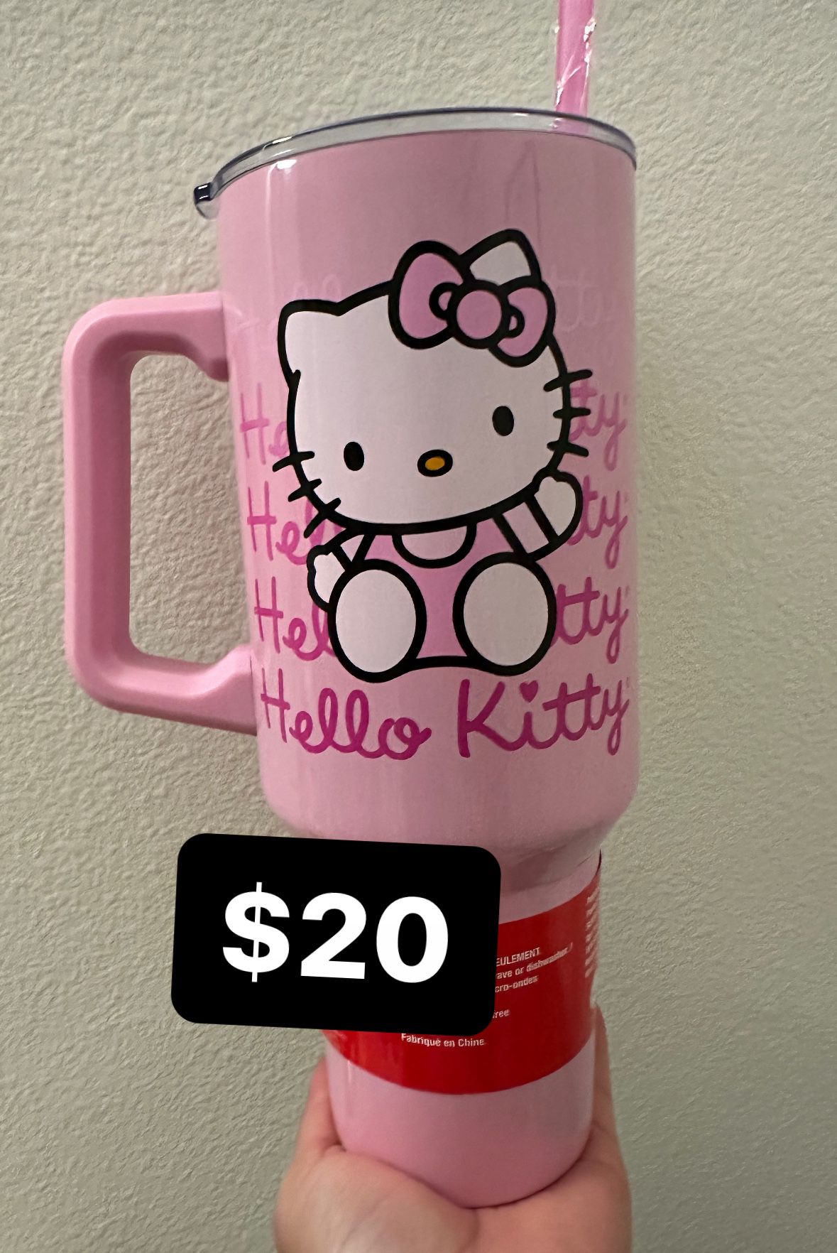 Hello Kitty Pink Tumbler 