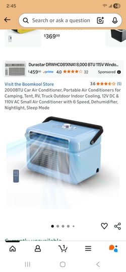 Portable A/C