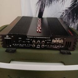 Power One Crunch 600 Watt Amp