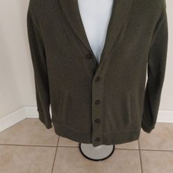 Mens Green Sweater Old Navy Size M