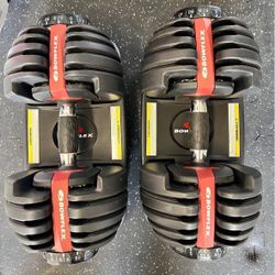 Bowflex 552 Pair Dumbbells / Marcy Flat Weight Bench