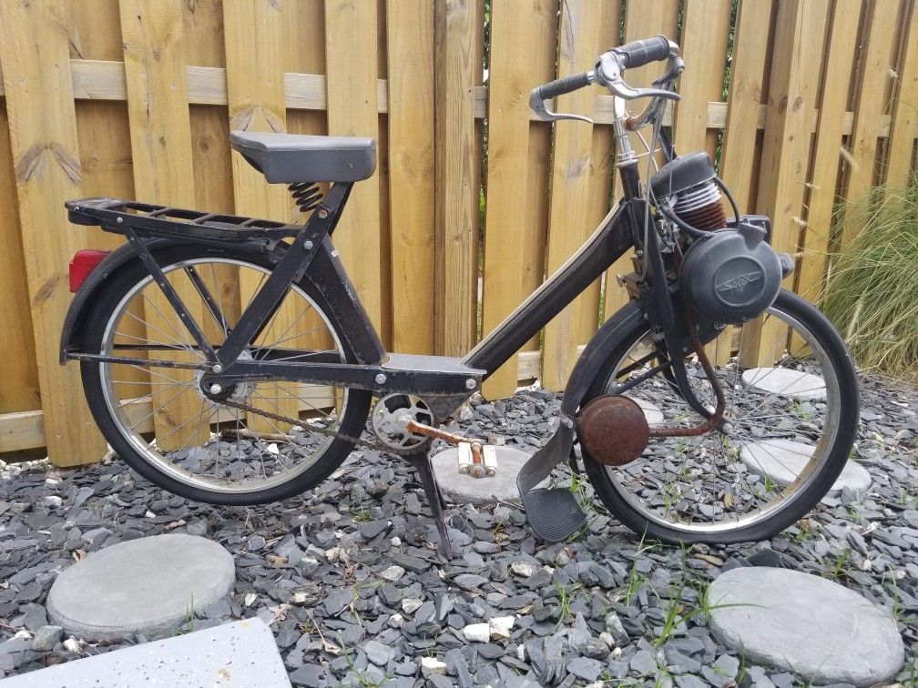 Vintage Velo SOLEX S 3800 BIKE Moped Scooter France