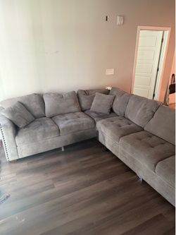 Grey Sectional Sofa