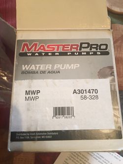 Water pump