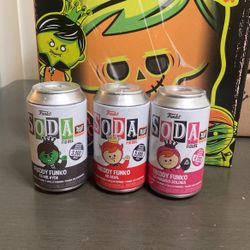 2022 Freddy Funko Fright Night Sodas (limited)